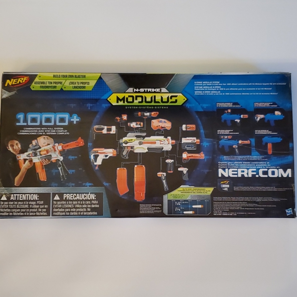 NEW/SEALED - Nerf N-Strike Modulus ECS-10 Blaster - Picture 4 of 13